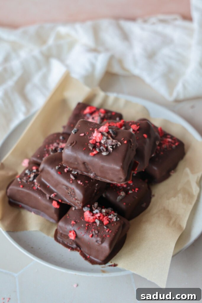 No bake superfood brownies - rich, dark, and healthy