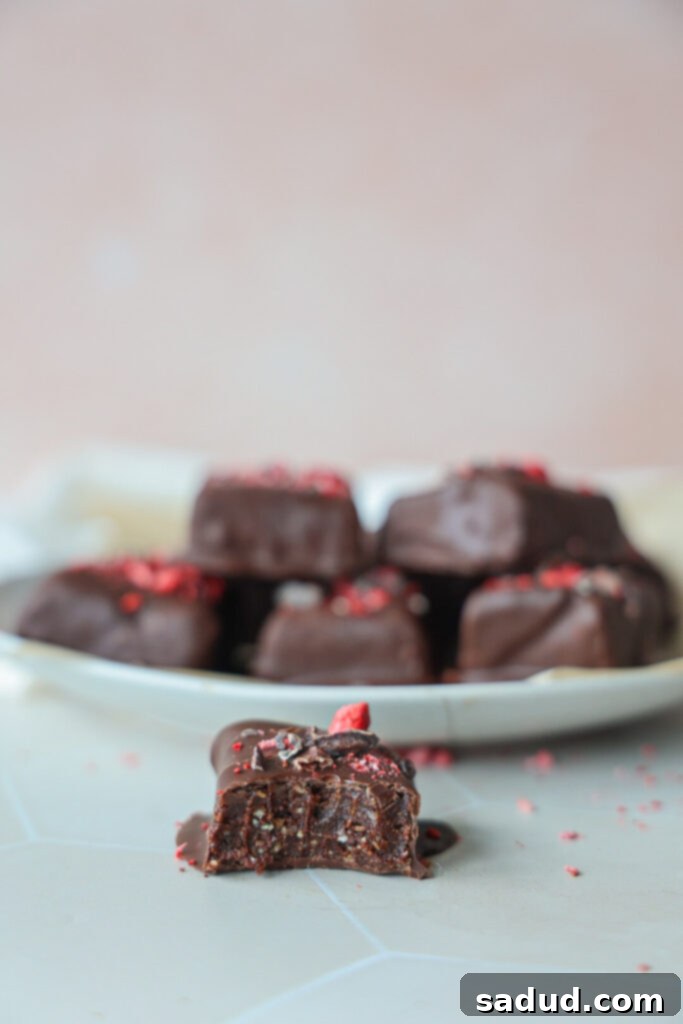 Close-up of healthy ingredients for no bake brownies