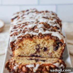 Gluten-Free Quick Blueberry Bread 7 Healthy Gluten-Free Blueberry Loaf with Lemon Glaze