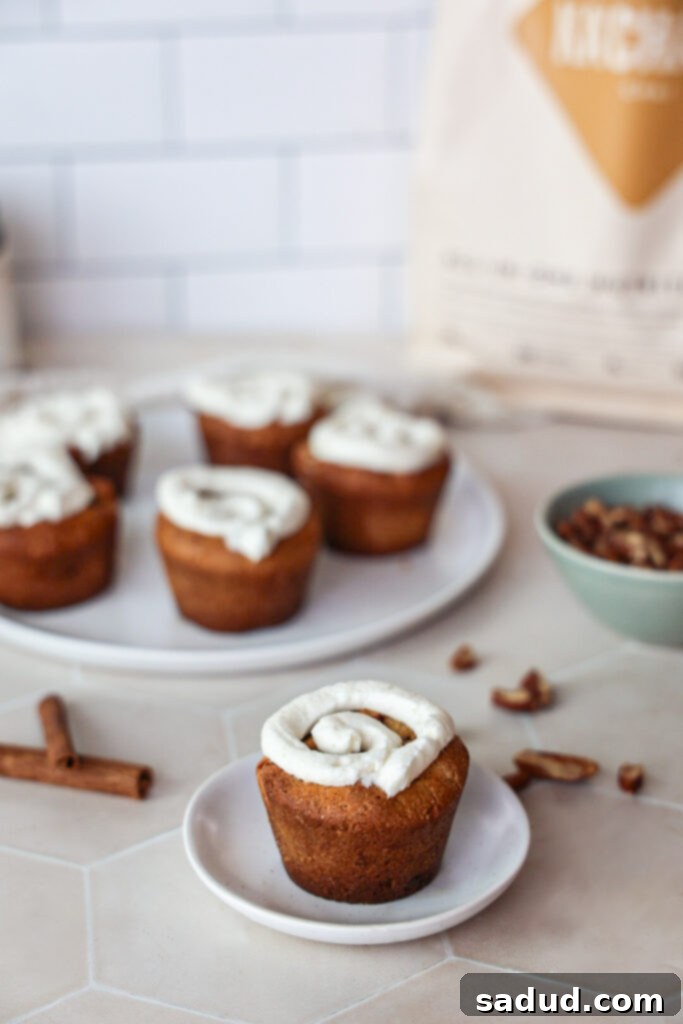 Cinnamon roll muffins