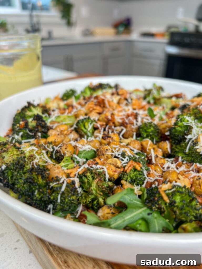 Whip Up Wellness: 9+ Vibrant Salad Recipes 5 Healthy salad recipe - roasted broccoli caesar salad