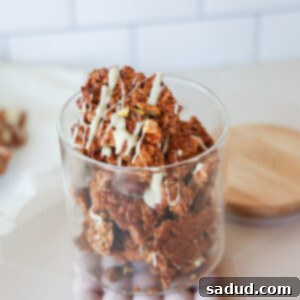 Baklava Granola Clusters 5 Baklava Granola Clusters recipe image