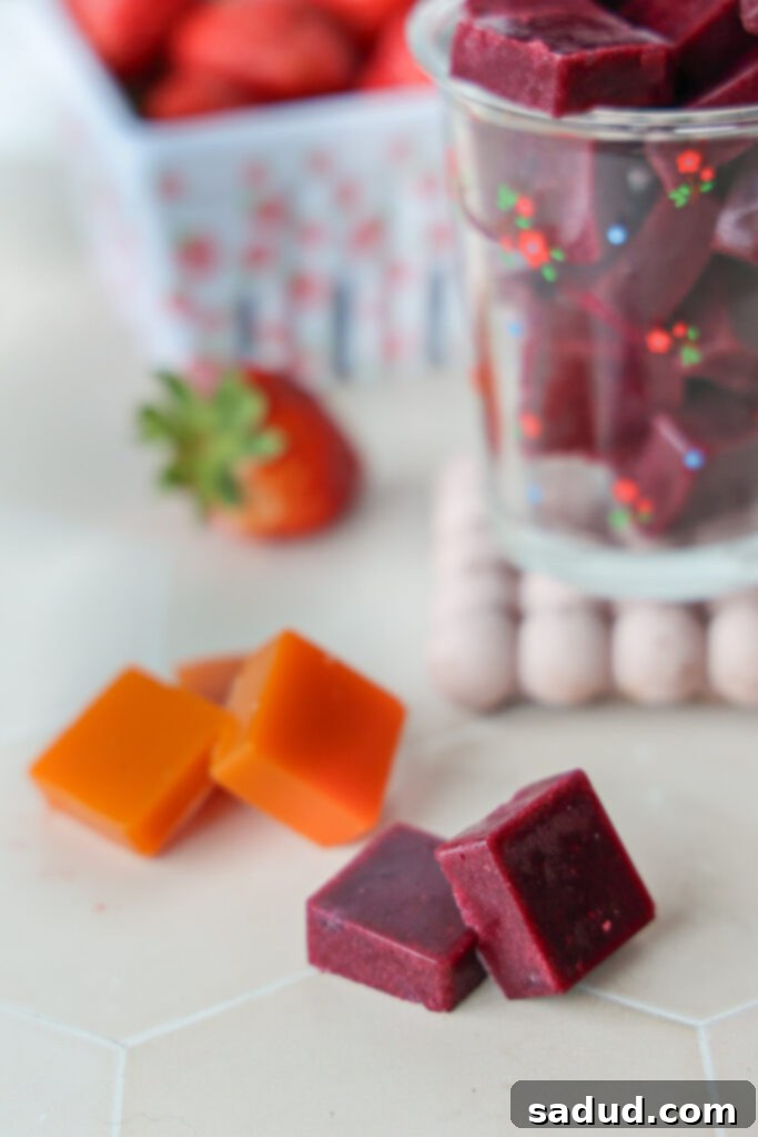 Happy Gut Homemade Fruit Gummies 3 Homemade gummy candies.