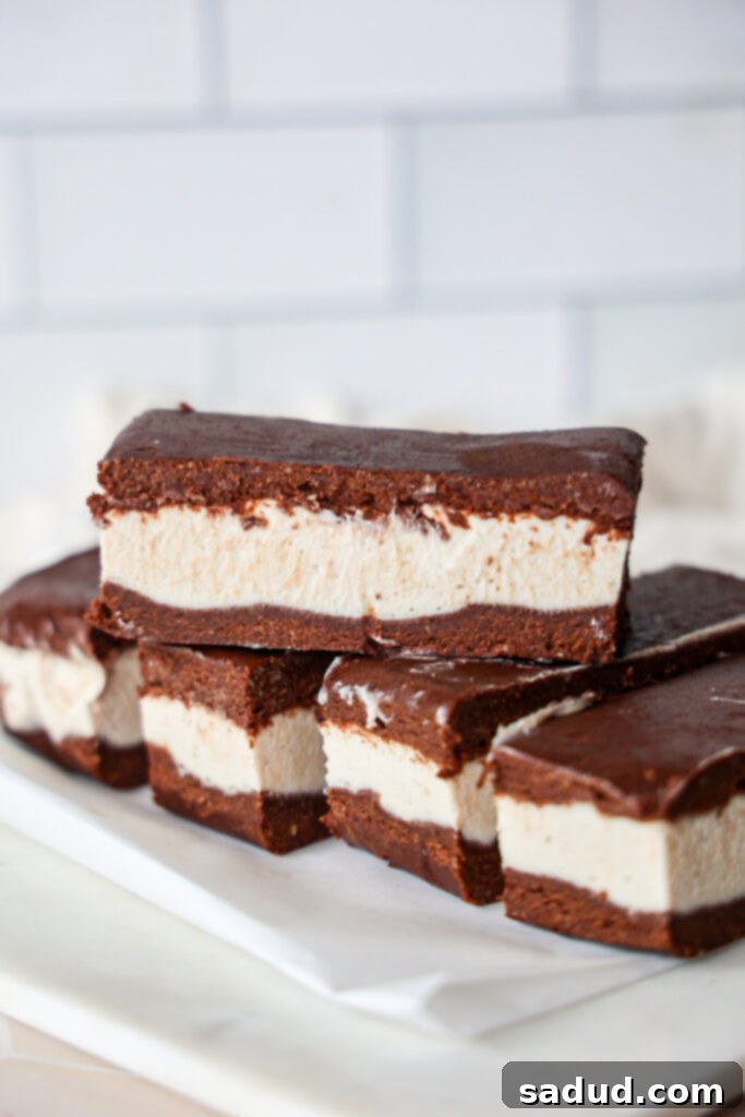 Crafting Delicious Dairy-Free Gluten-Free Ice Cream Sandwiches 2 A stack of homemade gluten-free and dairy-free ice cream sandwiches on a plate.