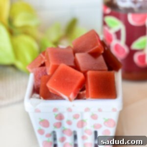 Tart Cherry Sleep Gummies ready to be served.