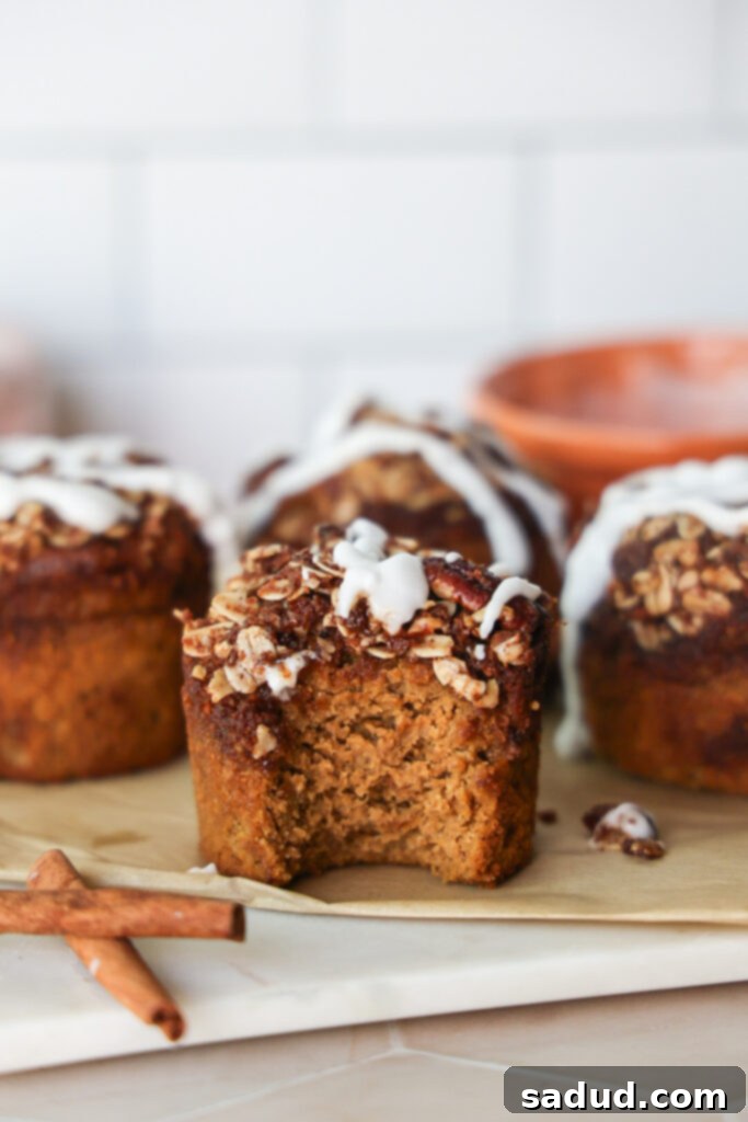 15 Nourishing Pumpkin Dishes 14 Gluten-free pumpkin streusel muffins with a crumbly topping.