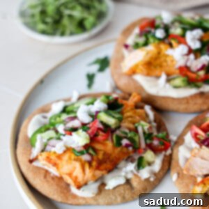 Whip Up Naan Tacos 4 Naan Tacos with Greek Salmon and Salad