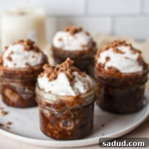 Apple Crisps in Jars 6 Individual Apple Crisps, a delicious and healthy dessert in a jar